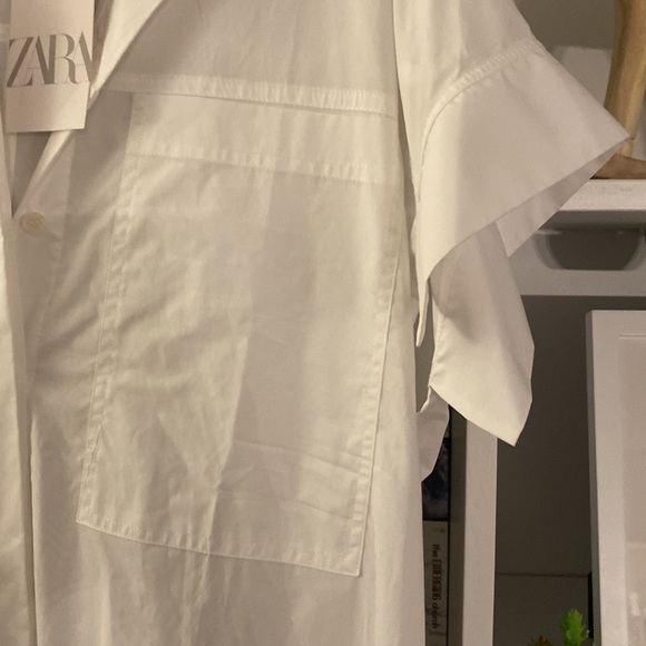 NWT Zara Oversized Shirt - Super Long! - Picture 5 of 9